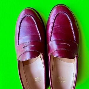 Grant Stone Traveler Penny loafer Color #8 Chromexcel
